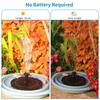 2.5w Outdoor Solar Fountain with 6 Nozzles  Decorative Durable  for potted plants small flower beds and vegetable gardens