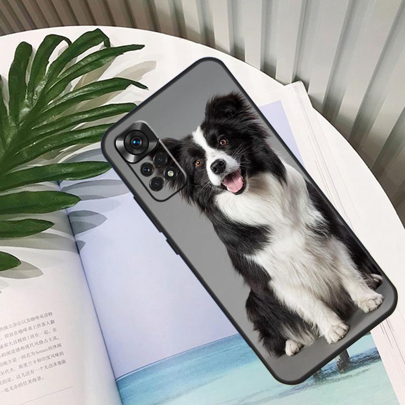Border Collie Hund Hülle Für Xiaomi Redmi Note 14 13 10 11 12 15 Pro Plus Hülle Für Redmi 15C 14C 10C 12C 13C 15
