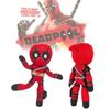 Adorable Deadpool Wolverine Plush Toys Featuring Vibrant Red Colors And Soft Pp Cotton Filling Perfect For Collectors And Kids