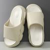 Sommar Herr Plattforms Mjuka Eva Tofflor Flip Flops Hemma Tjocksulade Skor Badrum Halkfria Slides Inomhus Utomhus Sandaler Träskor