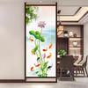 Privacy Window Film Flower and Leaves Decorative Static Cling Window Film Stained Glass Window Sticker for Home Decor 28