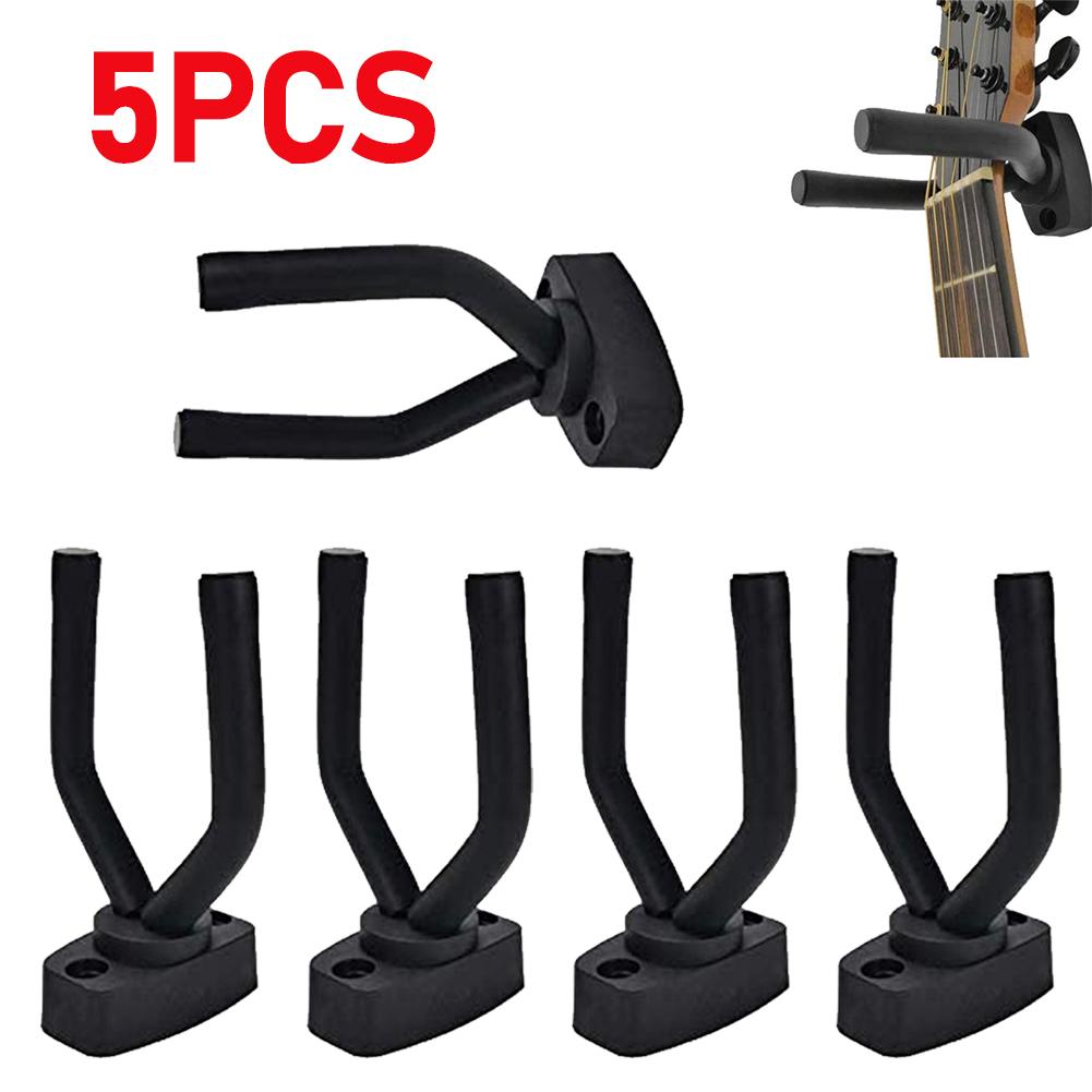 Wall Mount Guitar Hanger Hook Non-slip Holder Stand for Acoustic Guitar Ukulele Violin Bass Guitar Parts Instrument Accessories