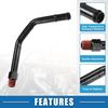 Water Pump Coolant Tube No.53007978 Water Pump Inlet Pipe for Jeep Wrangler 1991-2006 Metal Black