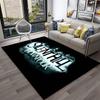 3D Silent Hill Horror Movie Game Carpet Rug for Home Living Room Bedroom Sofa Playroom Doormat Decor,Area Rug Non-slip Floor Mat