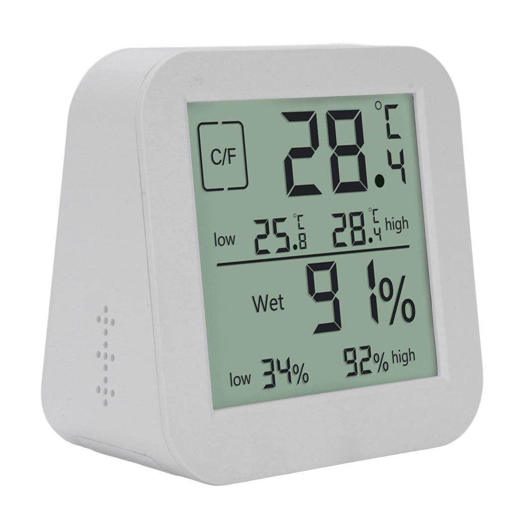 Thermometer Hygrometer Timer Double Sided LCD Backlight Temperature Humidity Gauge Meter for Kitchen
