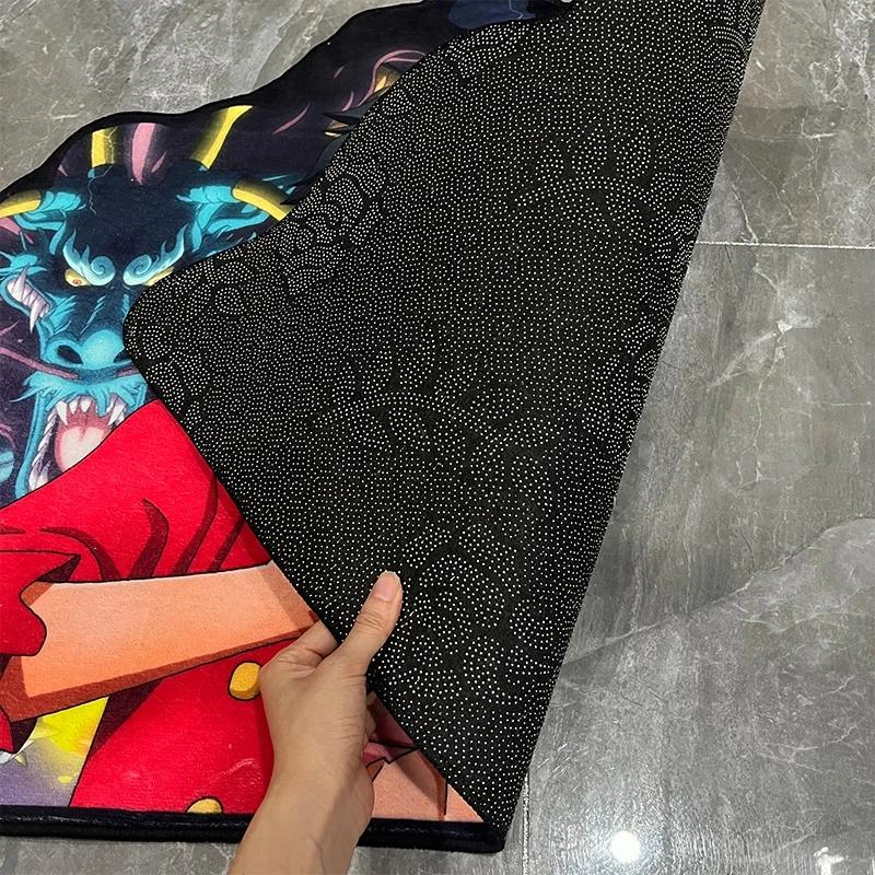 Anime Pokemon Group Shaped Rug - Soft Fluffy Kids Play Carpet for Bedroom Living Room Decor Cute Cartoon Character Floor Mat