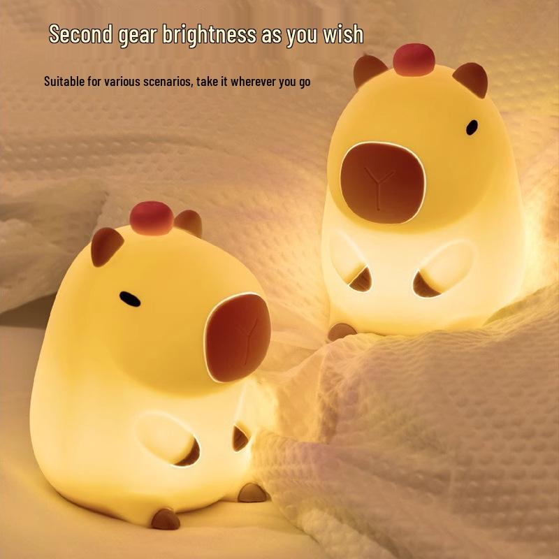 Capybara Night Light: Versatile Gift for Birthdays, Graduations, Kids, Friends, and Father's Day