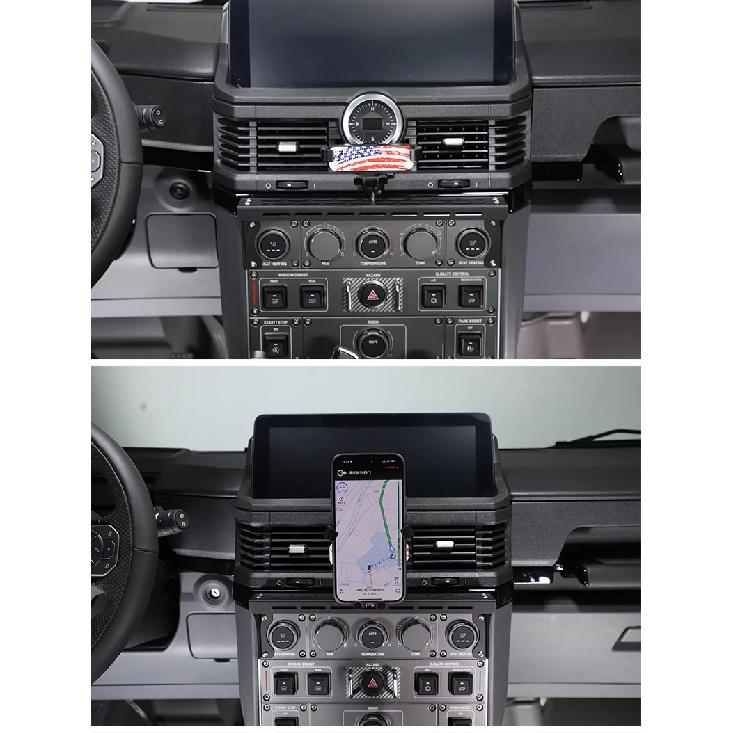 For INEOS Grenadier 2020-2024 Car Center Control Multifunctional Expansion Mobile Phone Stand Intercom Stand Accessories