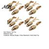 Exercise Toys for Indoor Cats Sisal Mouse Cat Toys, Feather Mice Kitten Chew Natural Realistic Tail Rope Rat Teeth Cleaning, Self Entertainment