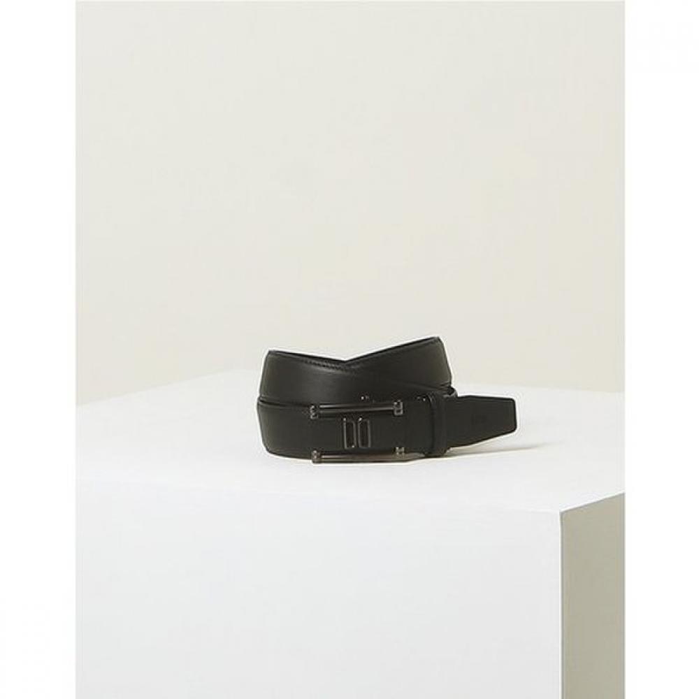 Daks Black Dd Symbol Classic Metal Matte Automatic Belt
