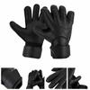 Black Goalie Gloves Finger Protection Football Goalkeeper Gloves  Soccer Training