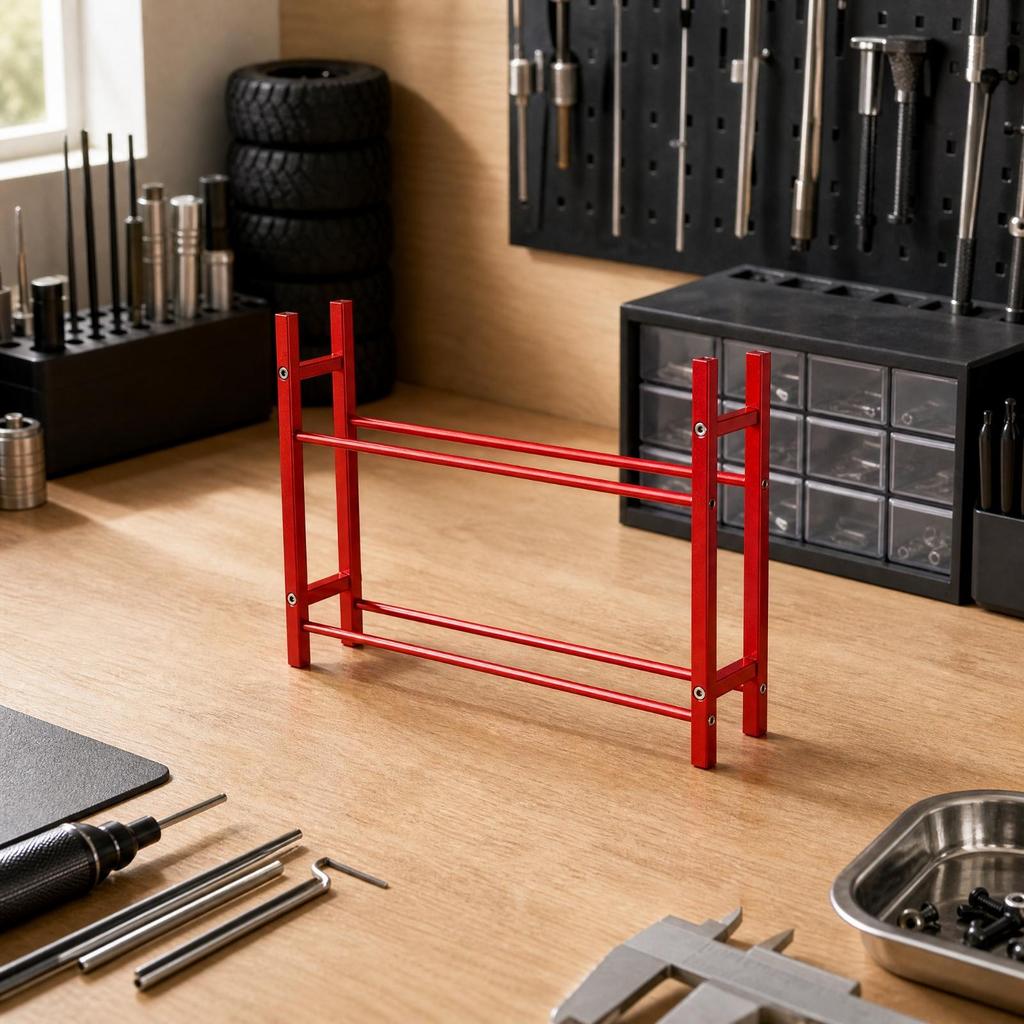 1/10 Scale Crawler Tire Rack High Strength for Garages, Model Vehicle Collectors