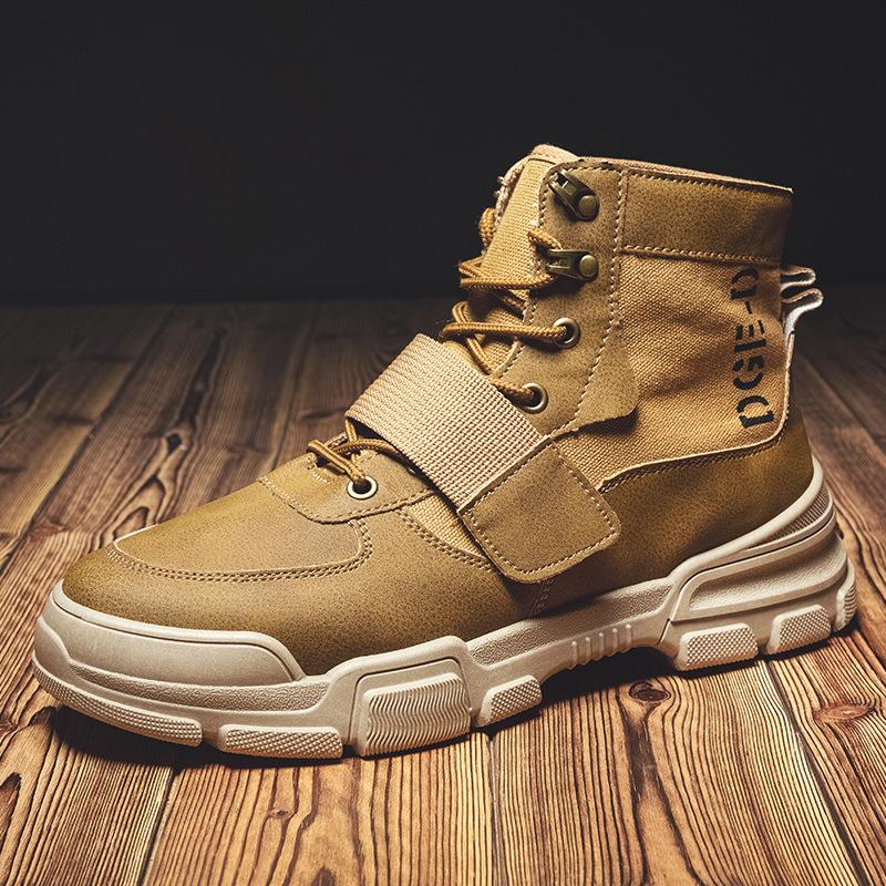 2021 Otoño Nuevas Botas Martin Hombre Zapatos Británicos De Hombre Retro  Wild Desert Botas de Suela Gruesa Tendencia Botas de Hombre comprar a buen  precio — entrega gratuita, reseñas reales con fotos — Joom
