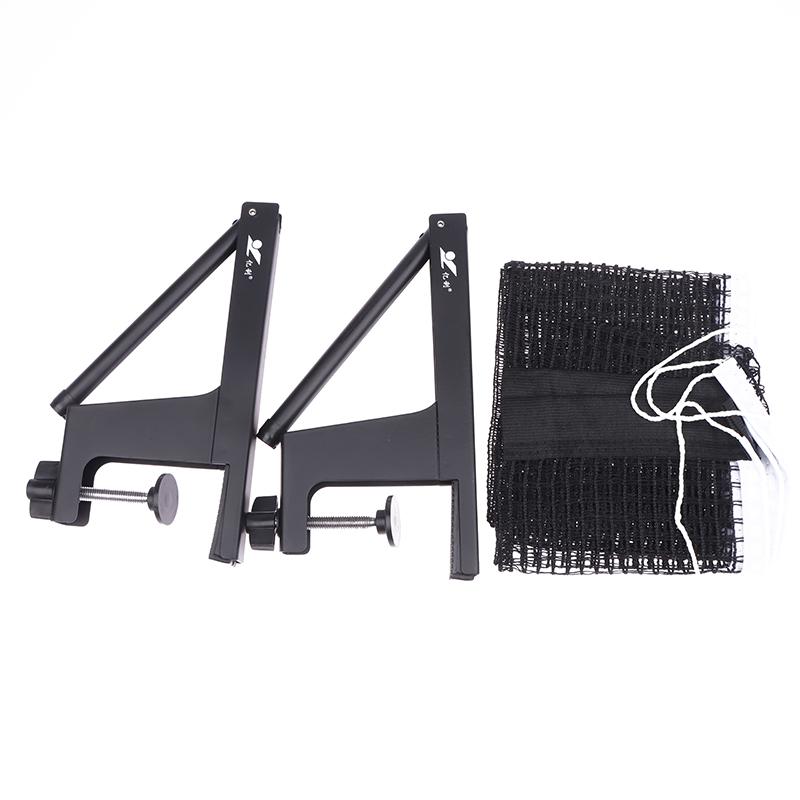 Standard Clip-On Type Table Tennis Mesh Net Professional Ping Pong Table Net Rack Kit Accessories Table Tennis Sports Equipment