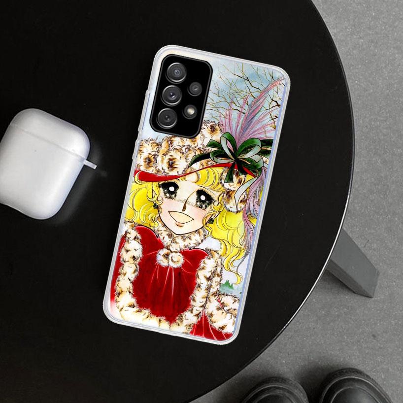 Anime Candy Phone Case Cover for Samsung Galaxy A12 A22 A32 A52 A72 A02S A51 A50S A31 A20S A10S Note 20 Ultra 10 Plus Galaxy A12