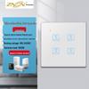 Zhengshang C4 Smart WiFi Graffiti Switch with Voice Control for Alexa/Google, EU Standard