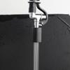 Industrial Restaurant Sink Faucets set 45" Flexible Hoses Black Sprayers set Pre-Rinses Hoses with Spray Valves for Sink