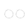 Female Light Luxury Irregular Large Circle Earrings
