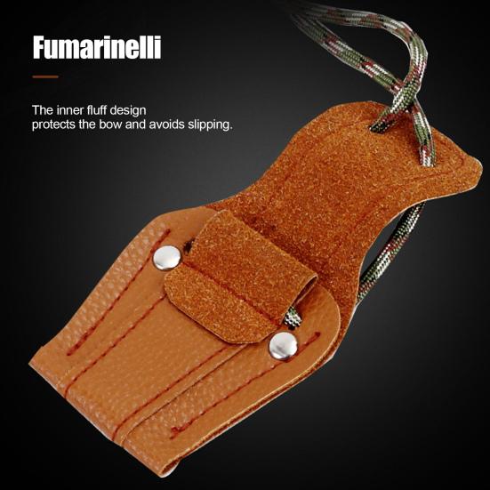 Archery Stringer Faux Leather Recurve Bow And Longbow Stringer Tool To Install Bow String Easily for Hunting Shoot Accessories