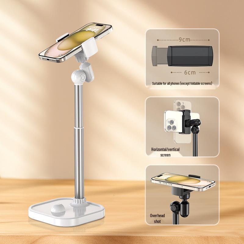 360° Rotating Laptop, Tablet, and Phone Stand for Desktop and Live Streaming