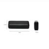 Fashion Simple Pu Leather Glasses Metal Square Portable Sunglasses Case Women Men Stress Resistant Eyewear Storage Box