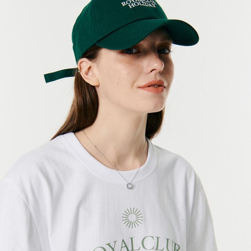 ROYAL CLUB HOLIDAY Royal Club Premium Cotton Ball Cap Deep Green
