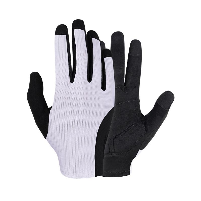 CXWXC Full Finger Cycling Gloves SBR Shock Absorbing Breathable Non Slip Touchscreen Gloves for Mountain Road Bike Riding