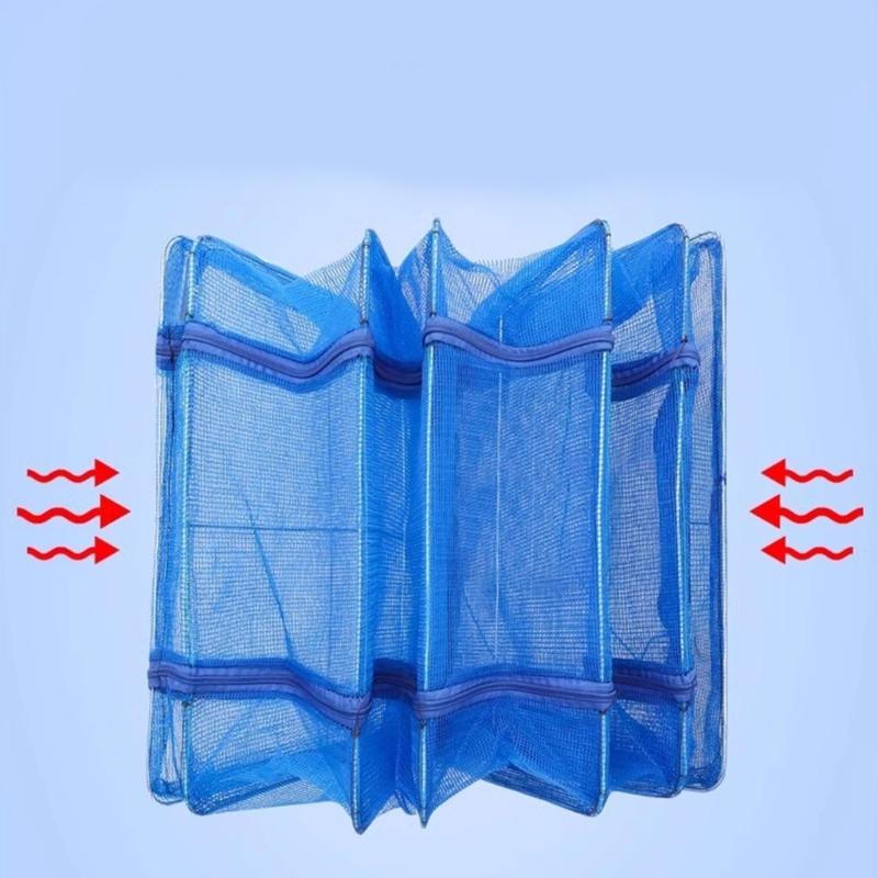 Home Drying Vegetable Net 4 Layers Folding Dry Rack Hanging Basket Hanging Mesh Net for Drying Fruits, Vegetables