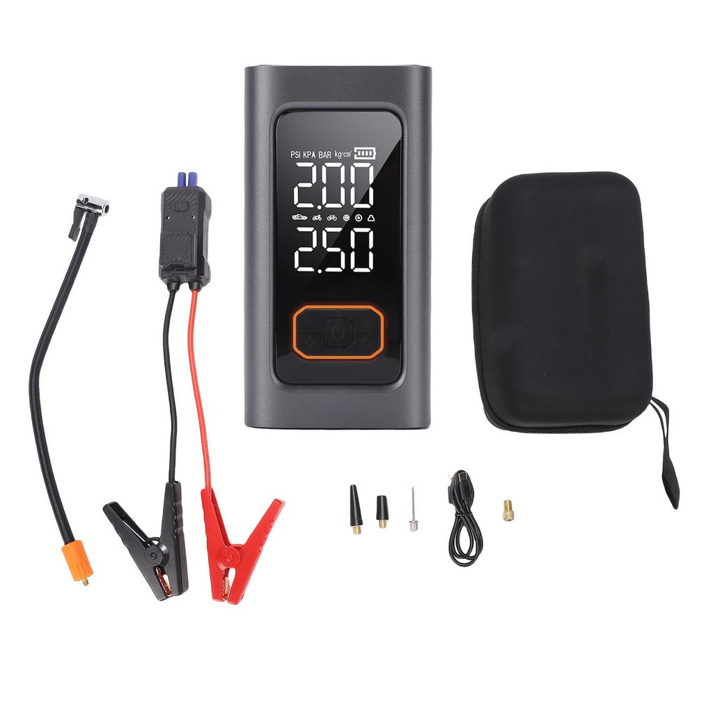 Jump Starter Portable Car Battery Booster 150PSI Tire Inflator 10000mAh Car Battery Jumper Starter with LED Light