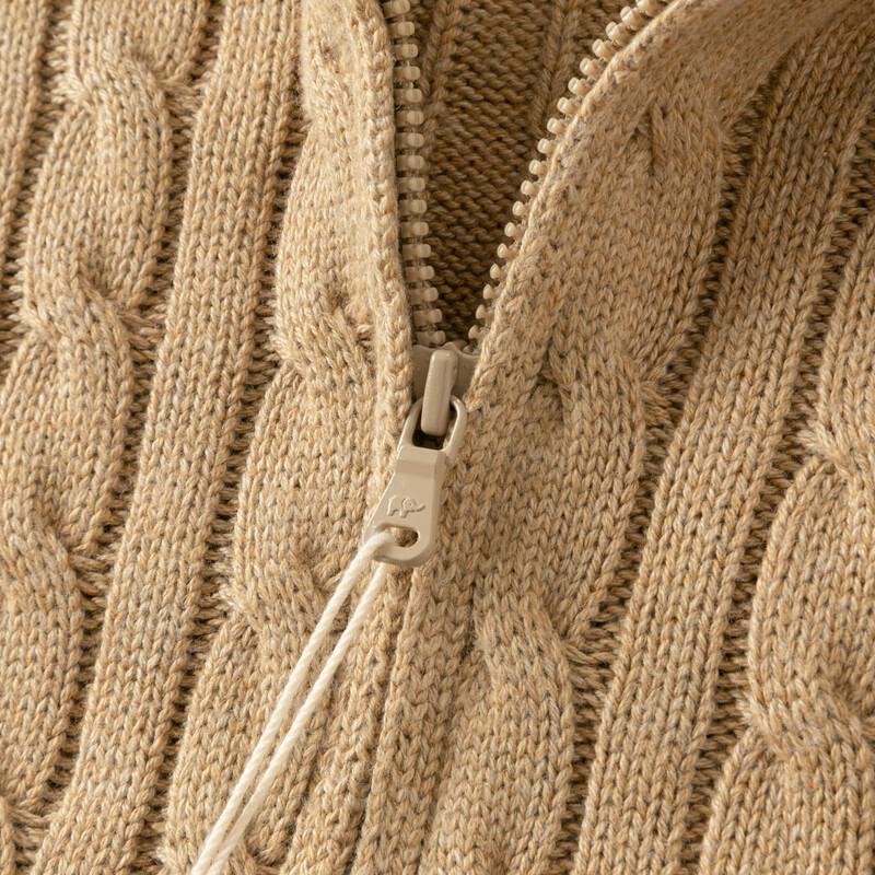 David & Bella Kids' Hooded Cotton Knit Cardigan