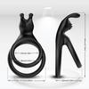 Rabbit Head Lock Fine Ring Pure Silicone Delay and Long-lasting Male Sex Toys