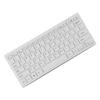 78 Keys Ultra Thin Mini USB Wired Keyboard for Desktop Computer Laptop PC (White)