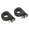 Footpeg P Clamp Mounting Kit Aluminium Alloy Foot Rest Pedal Clamp Bracket for Motorcycle