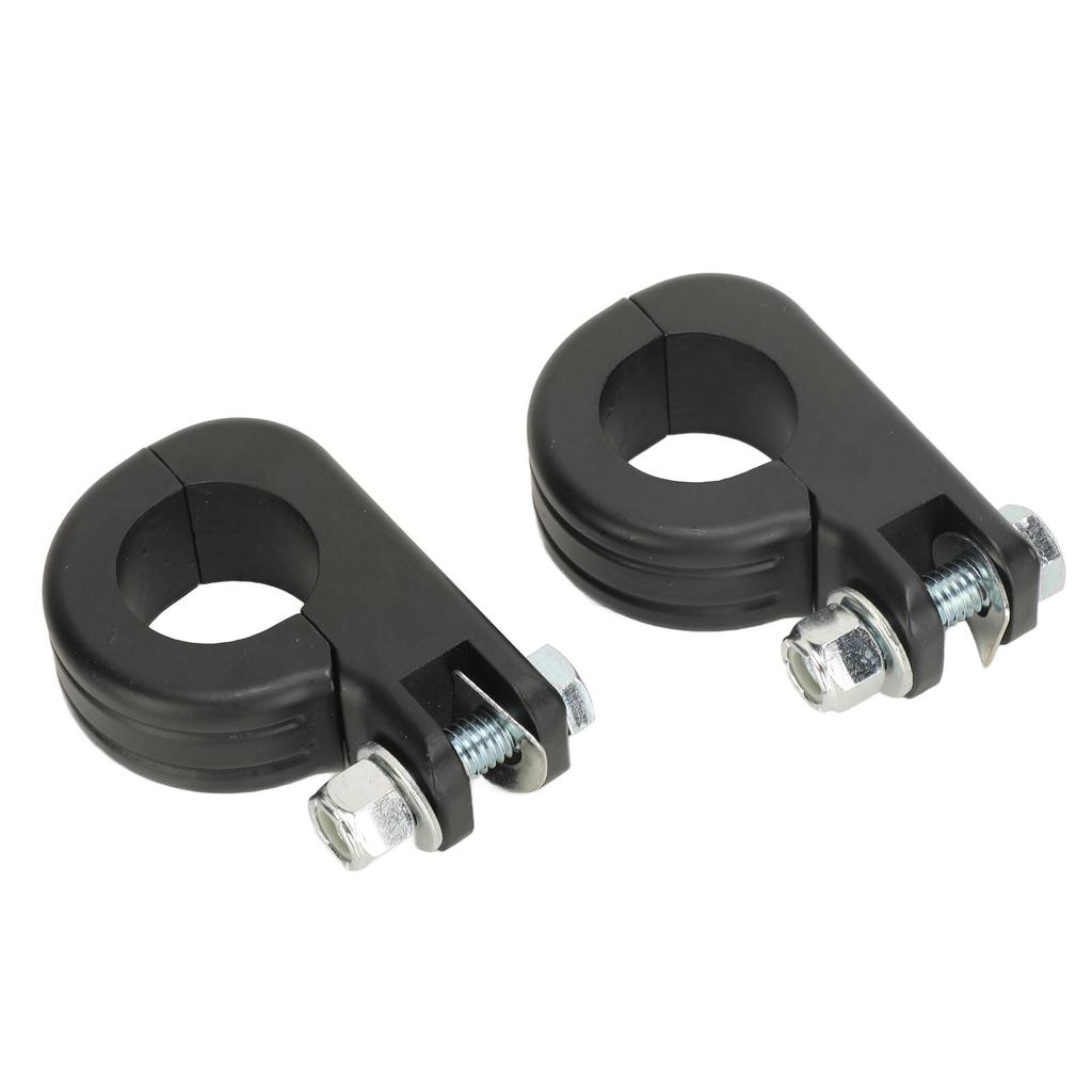 Footpeg P Clamp Mounting Kit Aluminium Alloy Foot Rest Pedal Clamp Bracket for Motorcycle