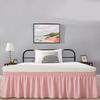 Fade Resistant Bed Dust Cover Ruffles Bed Protector Bed Decoration Bed Skirt  Hotel