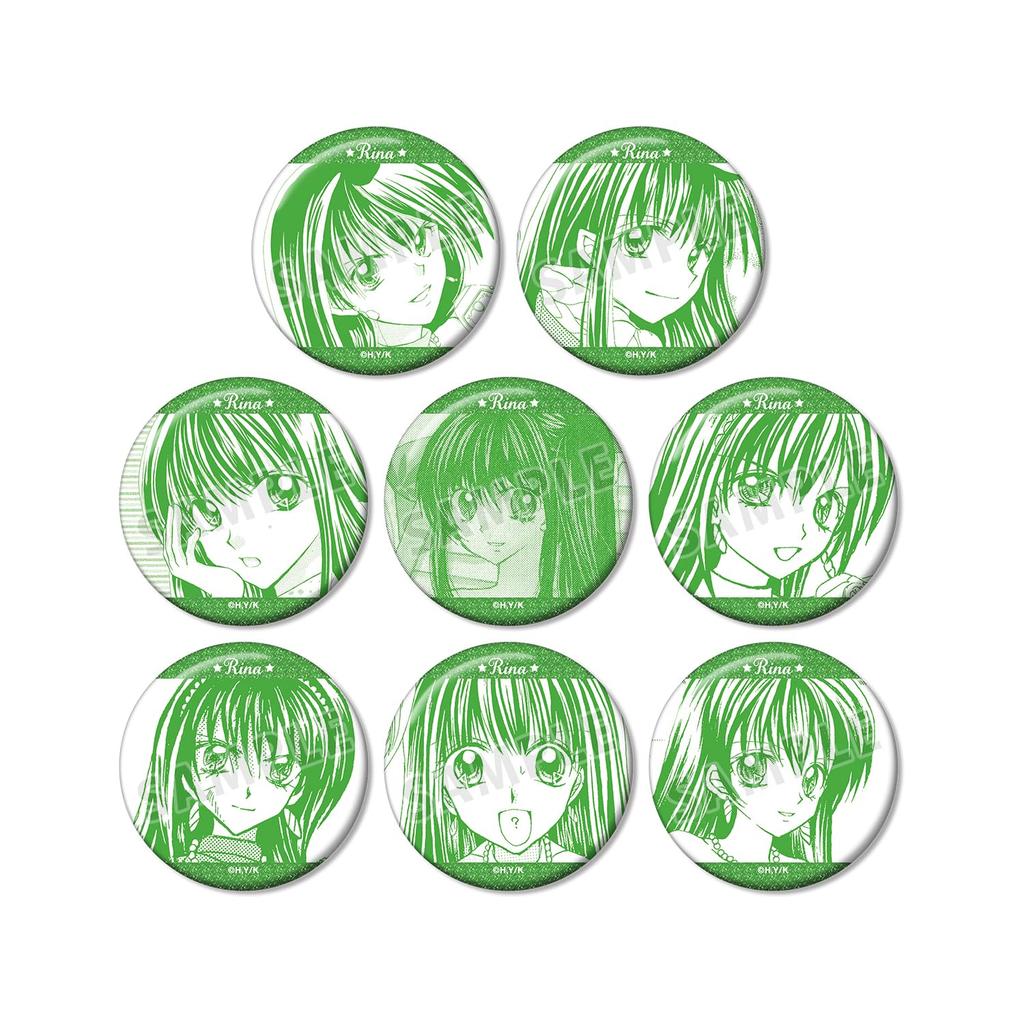 Pichi Pichi Pitch Trading Lina Only Original Frame Glitter Can Badge Box 8-Piece