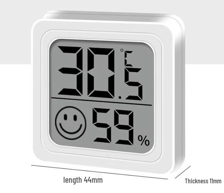 

Smart Digital Thermometer Hygrometer: Precise, Wall-Mounted, with High-Precision Display for Dry and Wet Measurement