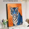 Kit Pittura Diamante Ricamo Perle Fai da Te Tigre Blu Maestosa Perline Scintillanti Arte Artigianato Decorazione Fatta a Mano Regalo per Uso Domestico