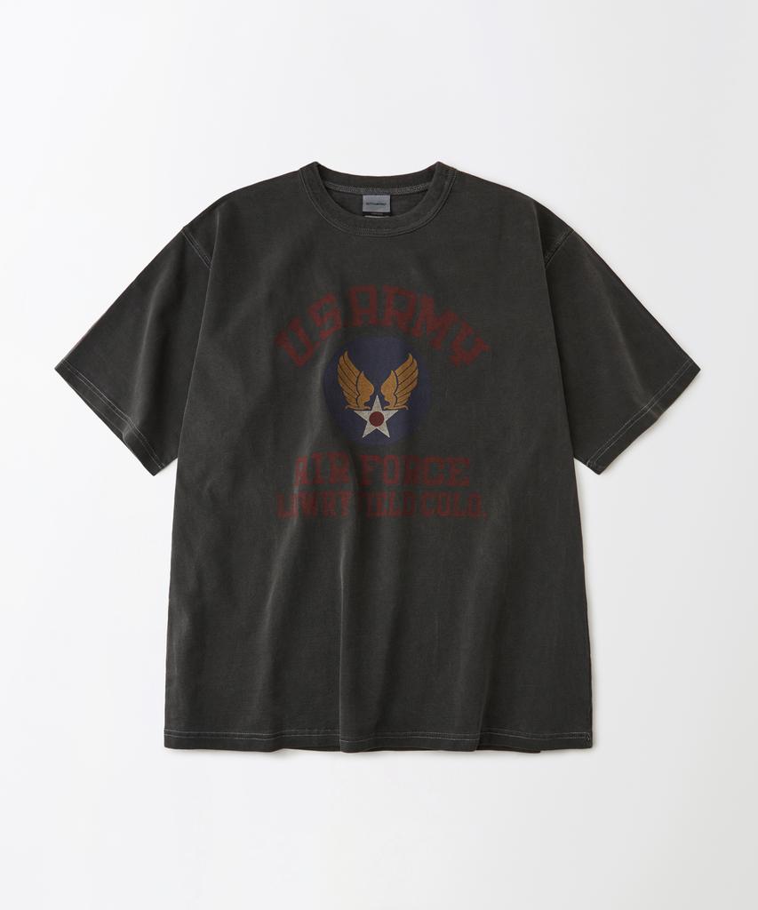 OUTSTANDING Mil Series Tee(U.S. Army)_Pigment Charcoal