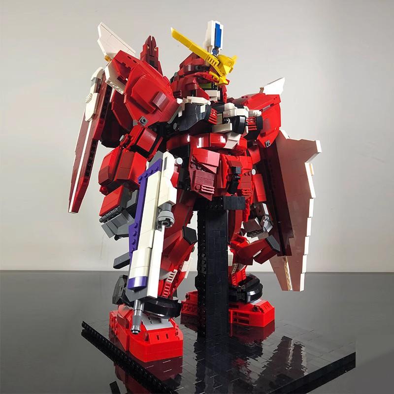 M Building Block Compatible With Lego 88690 Large Justice Gundam, Build Toy Battle Robot Mecha