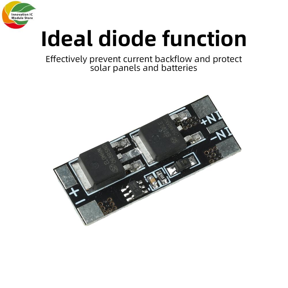 DC 1-61V Ideal Diode Module Solar Charging Module 11A High Current Reverse Current Protection Battery Protection Module