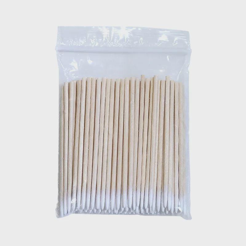 Ultra-Fine Disposable Cotton Swabs for Nail Art – Precision Pointed for Cleaning Nail Grooves