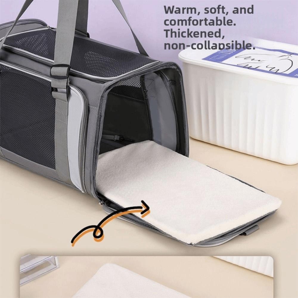 Large Capacity Pet Carrying Bag Foldable Pet Carrier Bag Pet Travel Bag  Transport