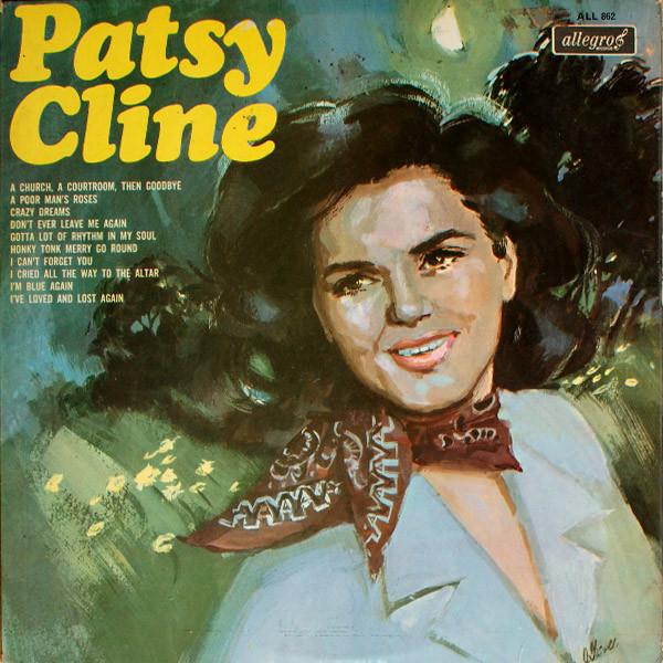 

LP Record PATSY CLINE - Patsy Cline ALL862 Allegro Records 1967 UK Folk Used