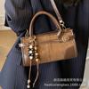 Retro matte small bag women's 2025 new versatile messenger bag autumn and winter popular handbag going out small bag