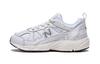 NB 878 Pelle Sintetica Comode Resistenti all'Abrasione Traspiranti Basse Scarpe da Corsa per Bambini Ecrù PV878KN1