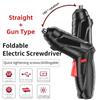 Rechargeable Mini Drill Tool Case Multi Functional Electric Screwdriver Foldable Household Screw Driver