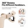 2-in-1 Universal Stroller Water Cup Holder With Phone Holder, Universal Bottle Holder For Wheelchair Stroller Accessories