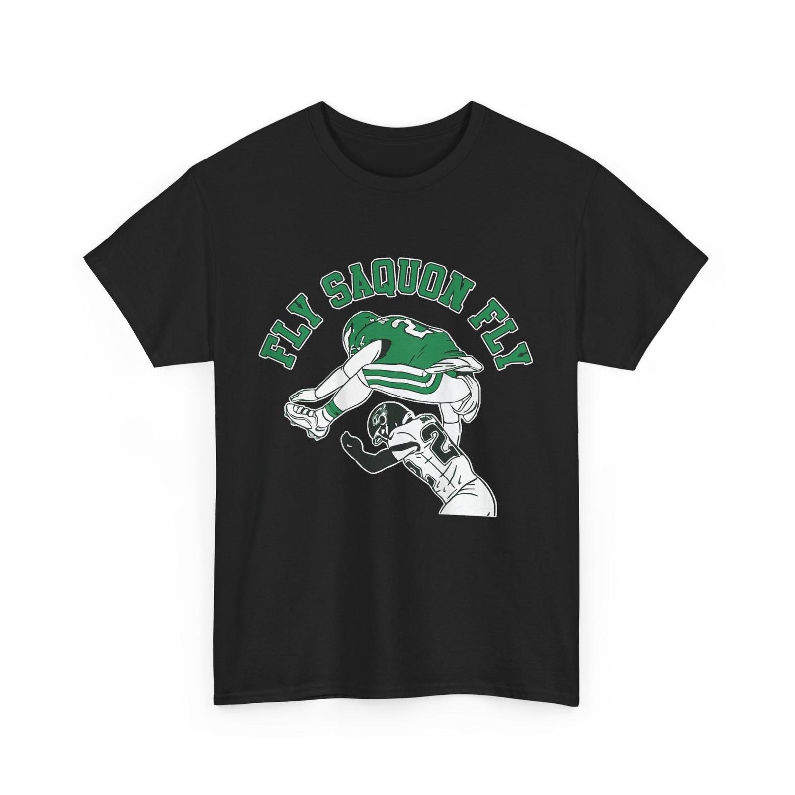 Fly Saquon Fly Eagles Barkley The Reverse Hurdle 2026 T-shirt XXXXL