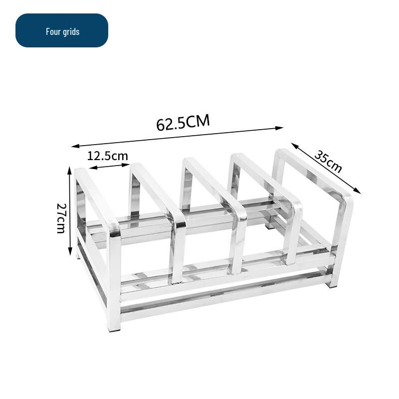 

Yode 304 Stainless Steel Knife & Cutting Board Rack